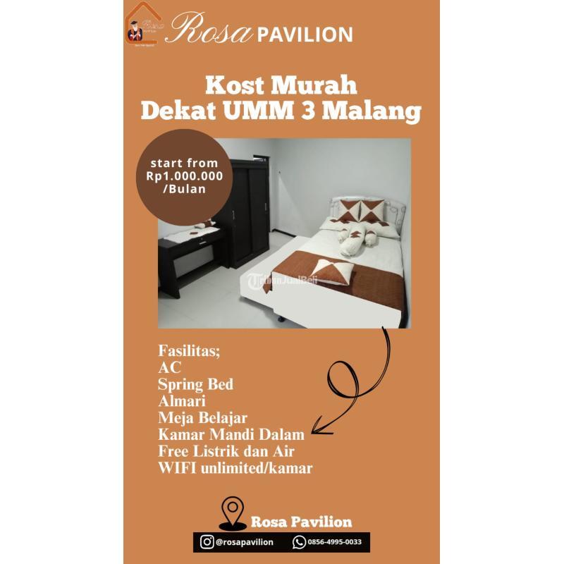 Disewakan Kost Tegalgondo Nyaman - Malang