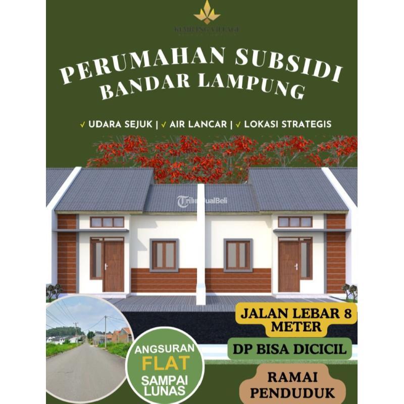 Dijual Rumah Subsidi 2KT 1KM SHM Pusat Kota Hunian Lokasi Strategis - Bnadar Lampung