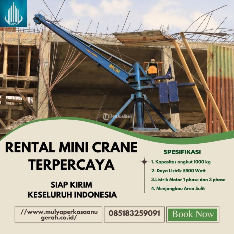 Sewa Mini Crane Terbaik dan Terpercaya - Makassar