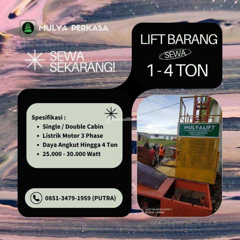 Sewa Lift Barang Material Alimak - Bojonegoro  