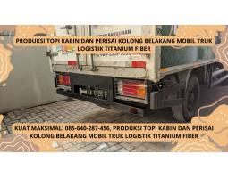 Produksi Topi Kabin dan Perisai Kolong Belakang Mobil Truk Logistik Titanium Fib - Semarang Kota