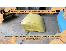 Produksi Jambul Kepala Truk Box Titanium Fiber - Semarang Kota