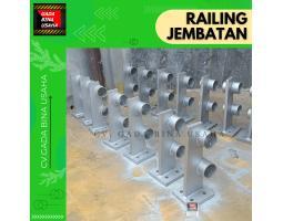 Produsen Sandaran Railing Post Pembatas Jembatan - Metro