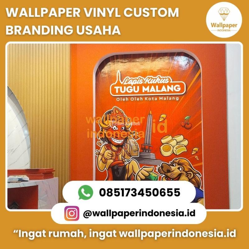 Wallpaper Vinyl Custom Harga Terjangkau - Malang 
