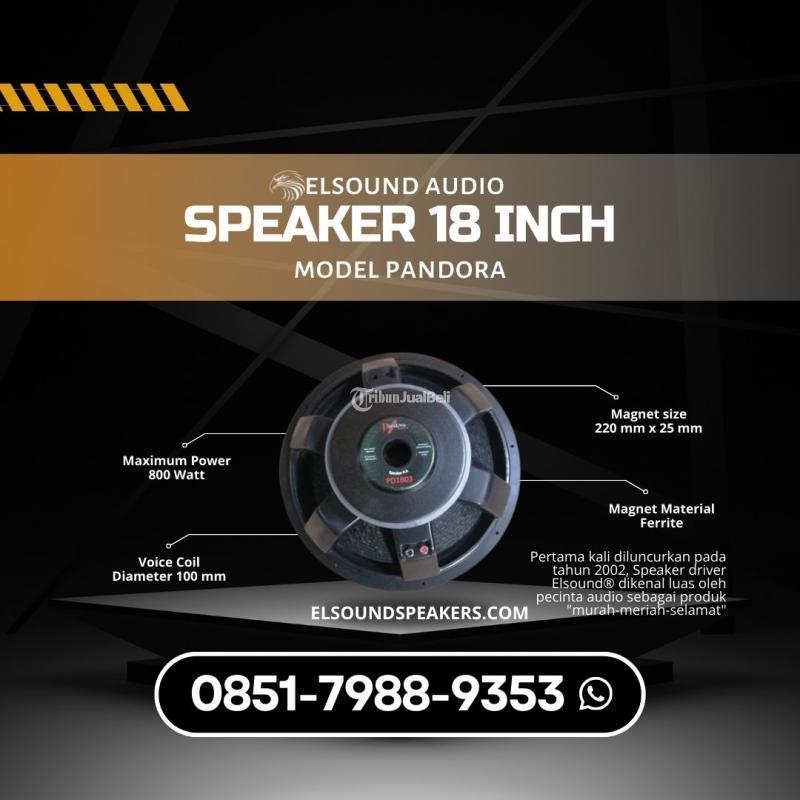 Speaker 18 Inch Elsound Audio di Jatisari - Bekasi