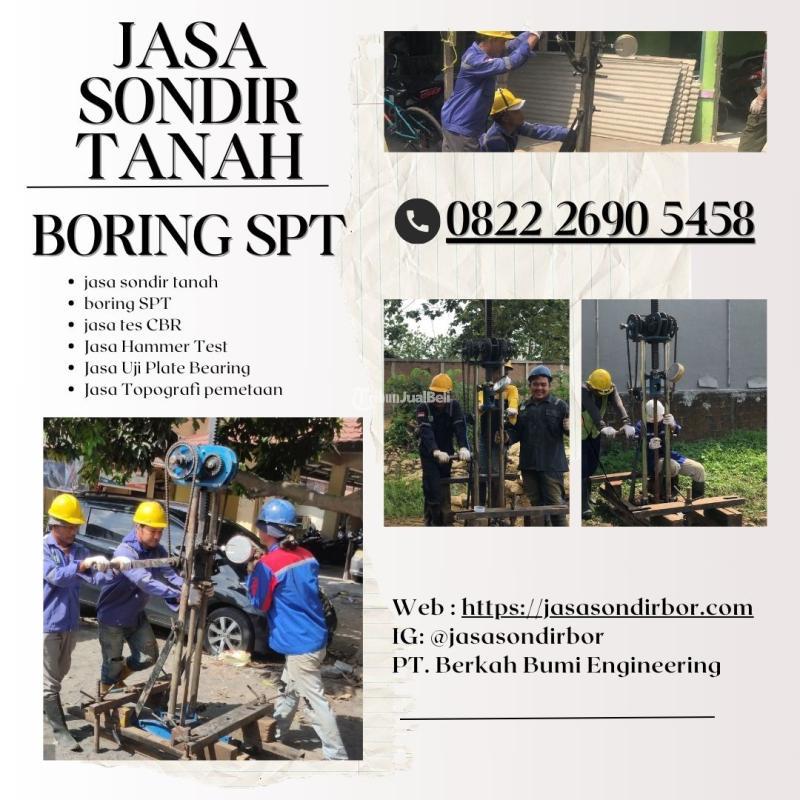Sondir Tanah Tempel Jasa Boring SPT PT BBE - Sleman