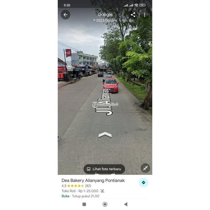 Dijual Tanah Lokasi Pinggir Jalan Alianyang Ukuran 9 X 37 Di Sertifikat - Pontianak