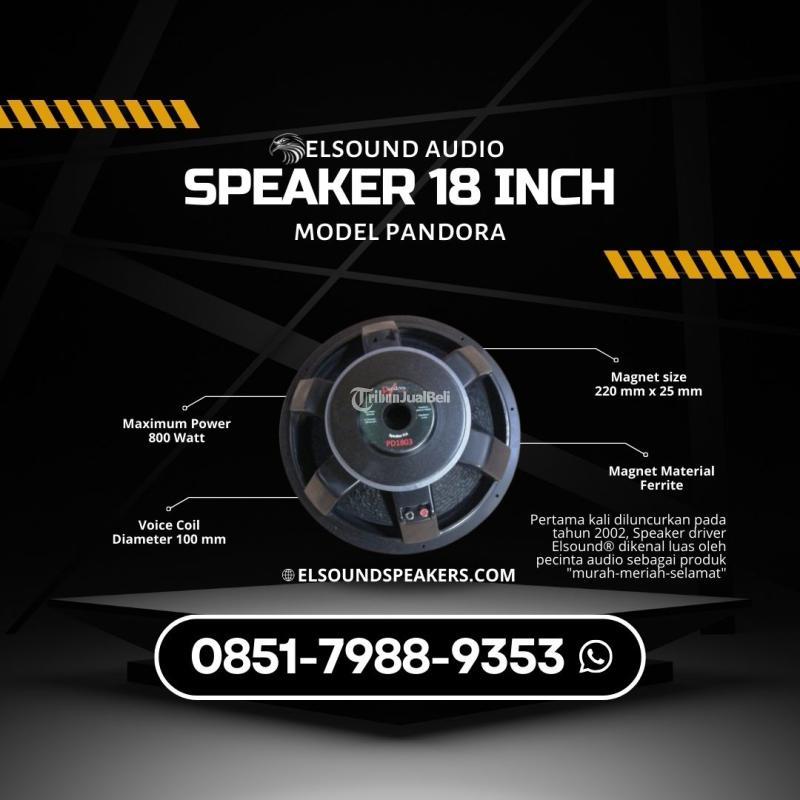Speaker 18 Inch Elsound Audio di Jatiraden - Bekasi