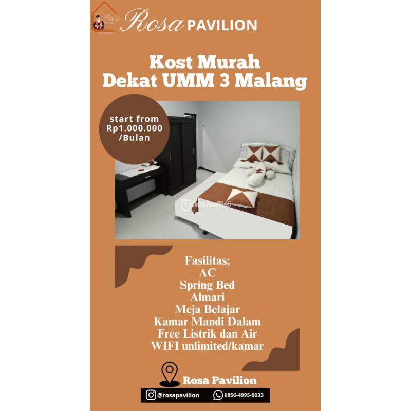 Disewakan Kost Exclusive Tegalgondo Harga Murah - Malang 