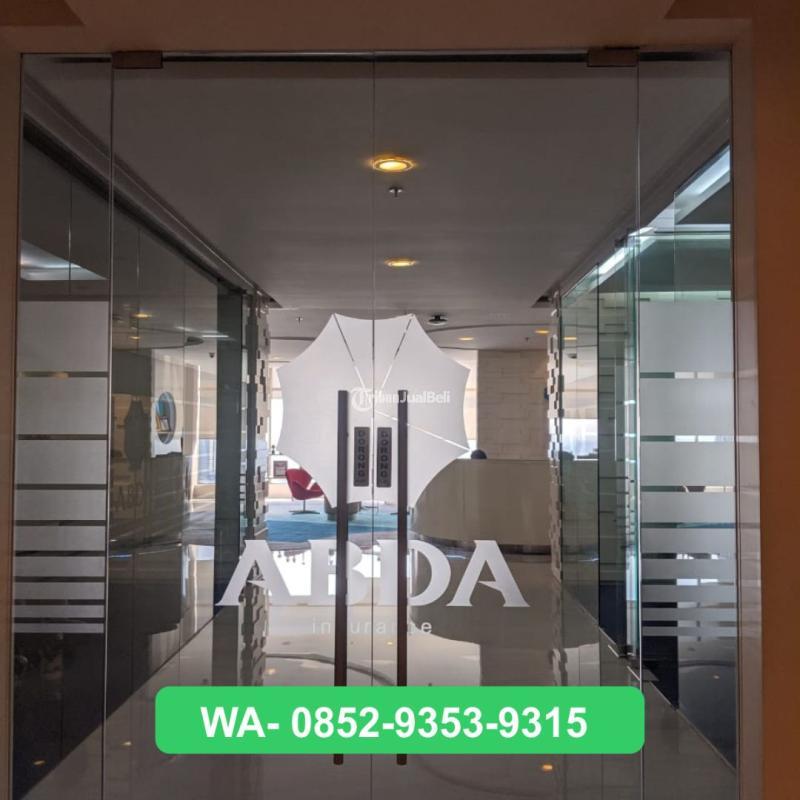 Stiker Kaca Pintu Kantor Bekualitas Murah - Solo 