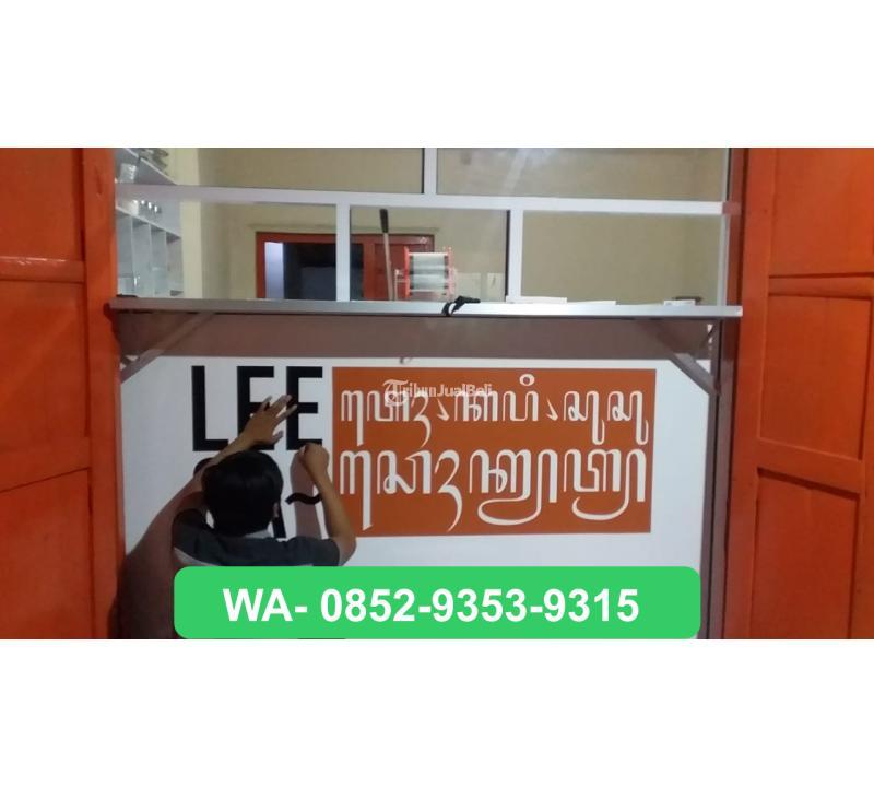 Stiker Kaca Pecah Bekualitas Murah - Solo