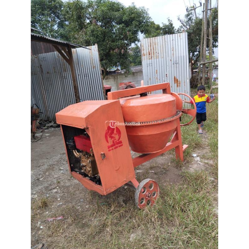 Mesin Molen Beton Iron Globe 350 Liter - Tangerang 