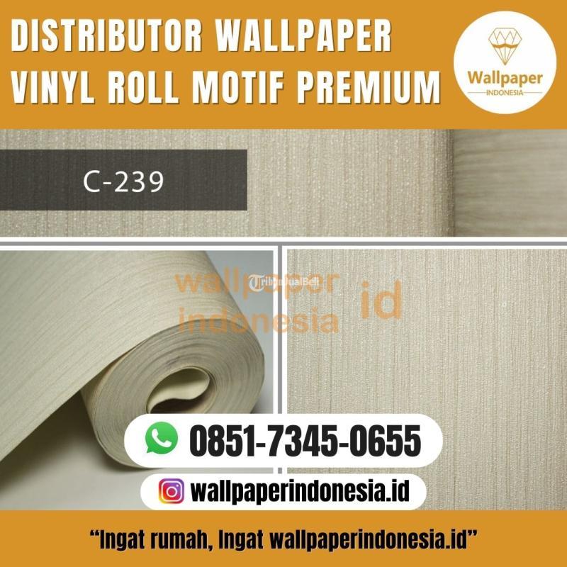Distributor Wallpaper Vinyl Roll Motif Premium - Malang Kota