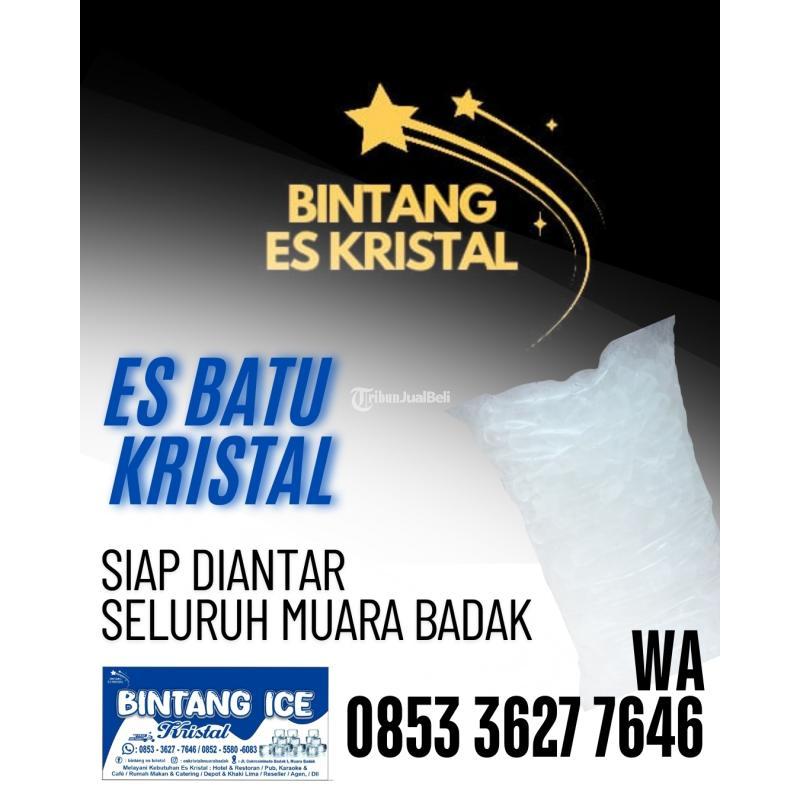 Es Batu Kristal di Muara Badak - Kutai Kartanegara