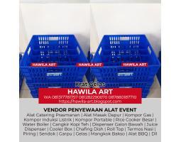Sewa Krat Piring, Krat Gelas, Untuk Tempat Peralatan Catering Prasmanan - Tangerang Kota