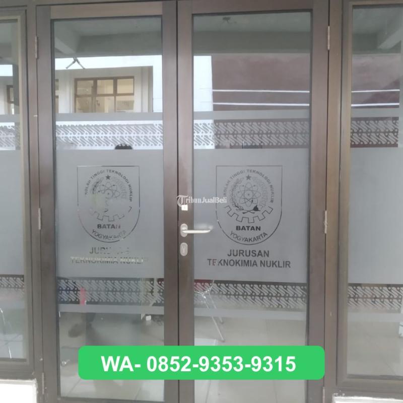 Stiker Kaca Open Bekualitas Murah - Solo