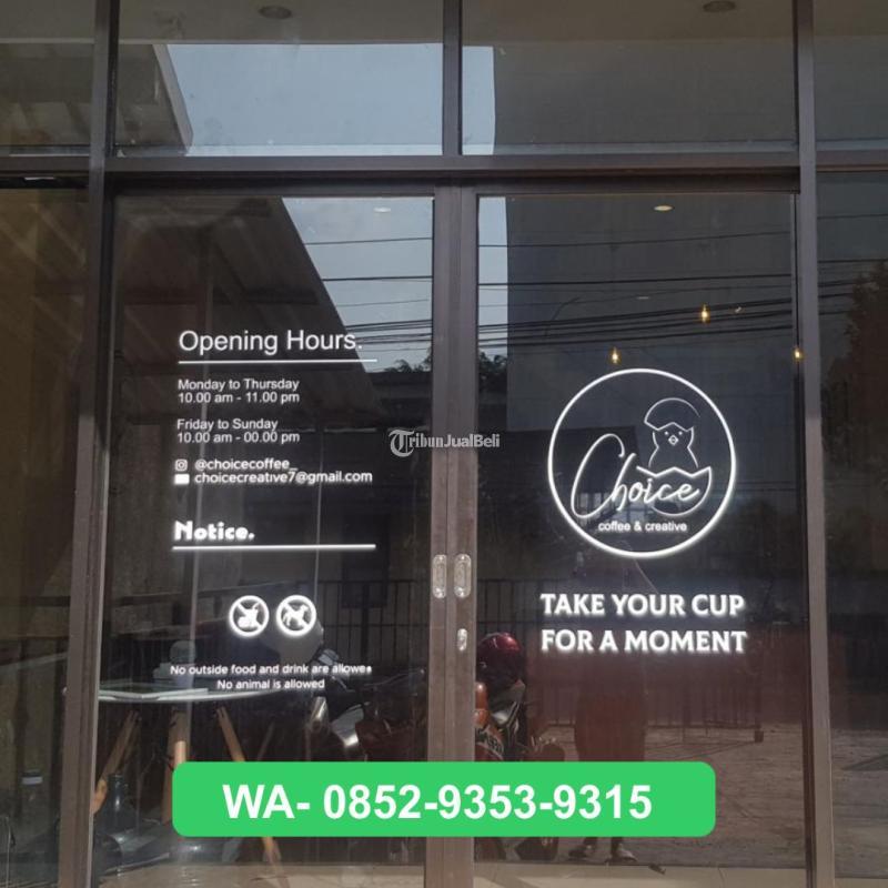 Stiker Kaca One Way Vision Bekualitas Murah - Solo 