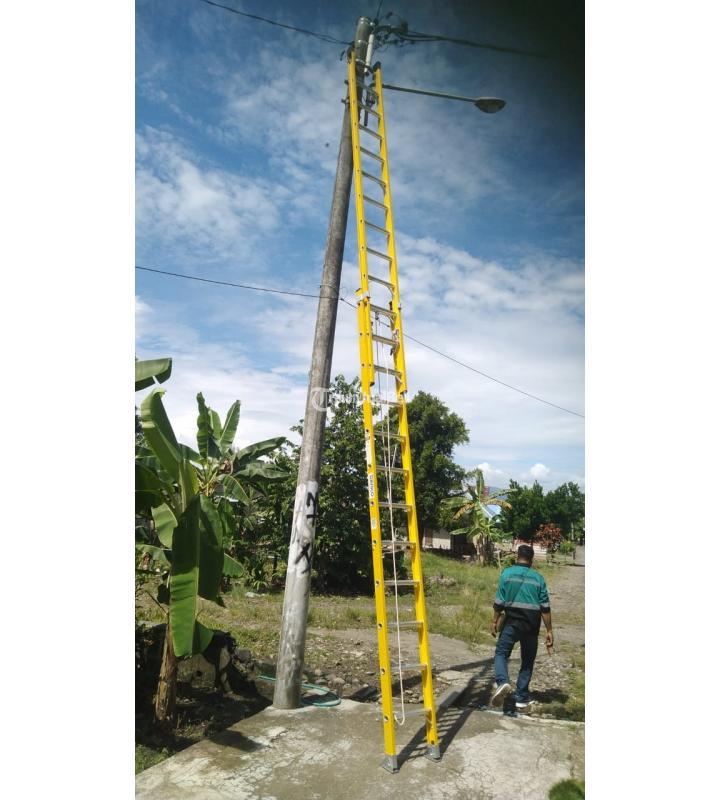 Supplier Tangga Sliding Fiberglass PLN, Tangga Fiberglass Denko - Surabaya