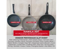 Jasa Rental Teflon, Wajan Anti Lengket Untuk Masak, Menggoreng, Lomba Masak - Tangerang