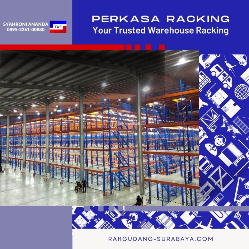 Rak Gudang Harga Terjangkau Bisa Custom - Sidoarjo 