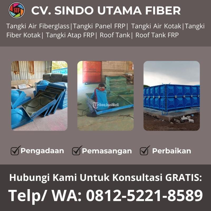 Seller Tangki Panel Fiberglass, Tangki Kotak Fiber - Karanganyar