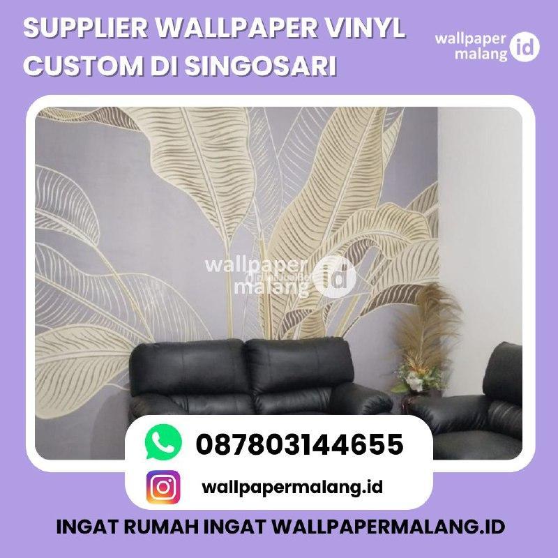 Supplier Wallpaper Vinyl Custom Di Singosari - Malang