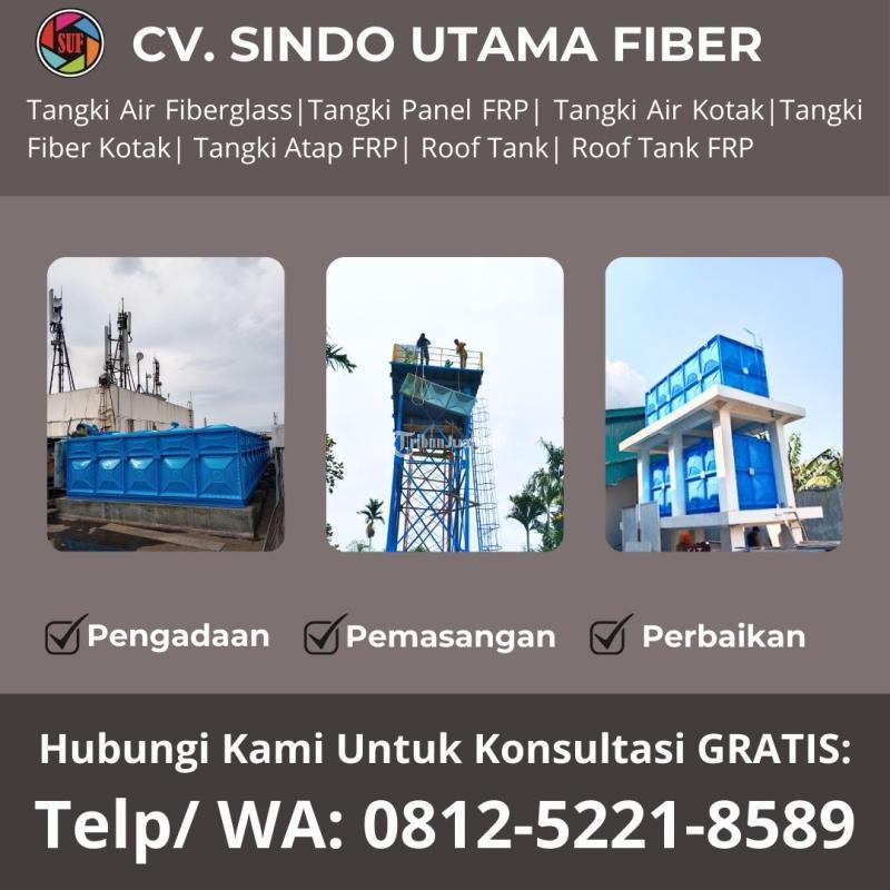 Seller Tangki Panel Fiberglass, Air Tangki Fiber - Purbalingga