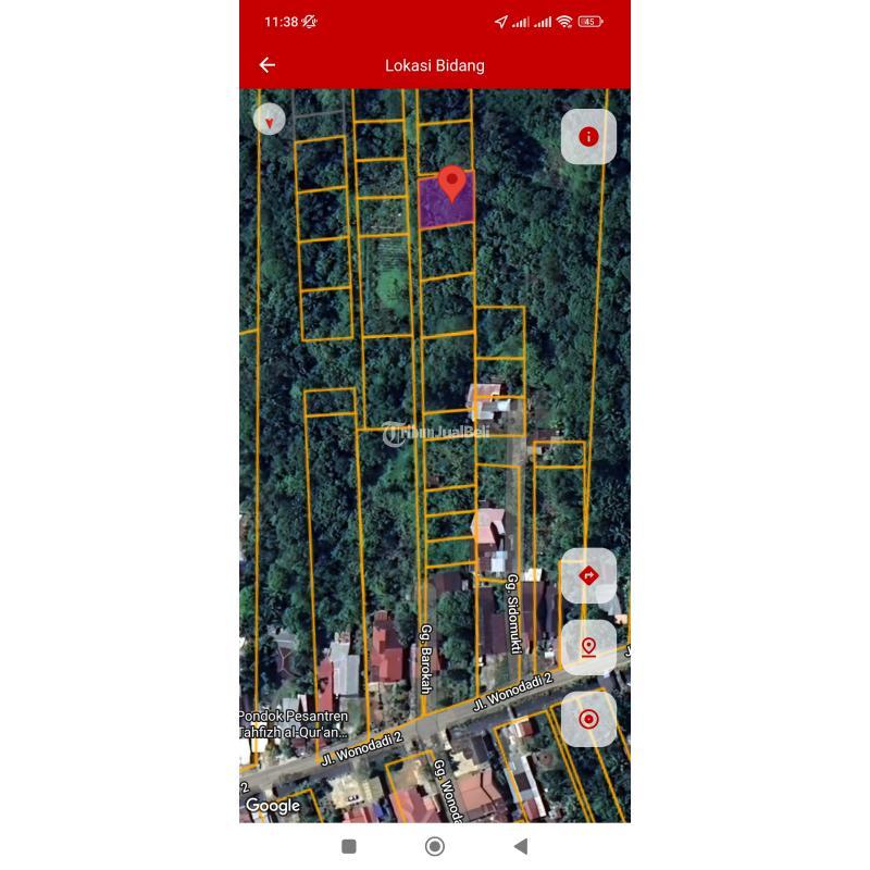 Dijual Tanah Wonodadi 2 Gang Barokah Mubarok Luas 439m2 SHM - Kubu Raya