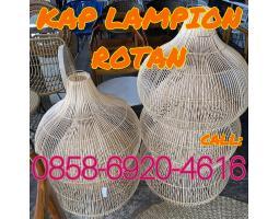 Cuci Gudang Harga Ambyar Kap Lampion Rotan - Bantul