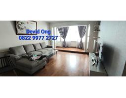 Dijual Apartemen, 3 Kamar, City View, Luas 120m2, Hadap Timur, Semi Furnish, Menara Marina Pluit - Jakarta Utara