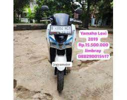 Motor Bekas Yamaha Lexi Putih Tahun 2019 - Tangerang Selatan