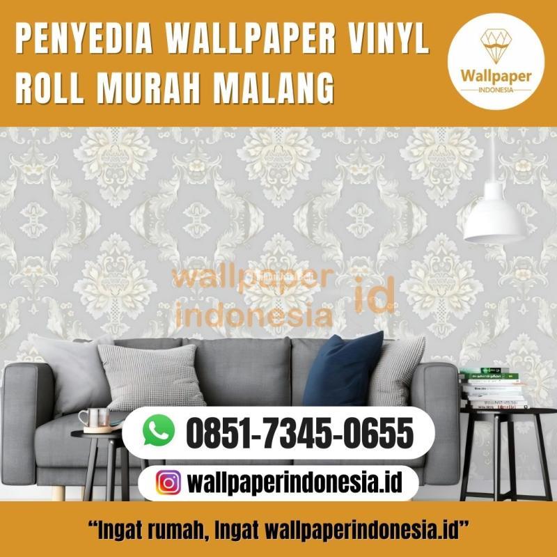 Penyedia Wallpaper Vinyl Roll Murah - Malang