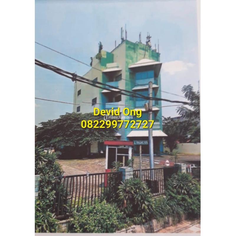 Dijual Gedung Bekas Luas 1010 m2 Jalan Panjang Lokasi Strategis - Jakarta Barat