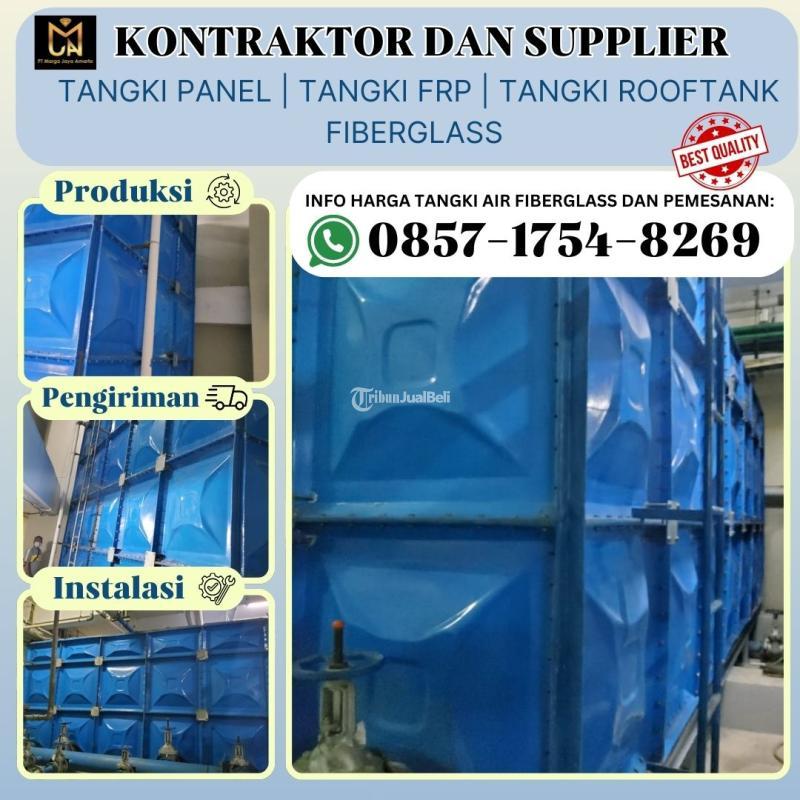 Top Quality Kontraktor dan Supplier Tangki  Fiberglass - Serang