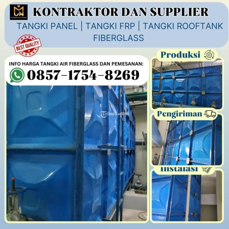 Kontraktor dan Supplier Tangki  Fiberglass - Surabaya