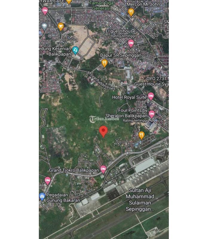 Dijual Tanah, Luas 440.000m2, di Jln Marsma R Iswahyudi, dekat Bandara Sepinggan, IKN, Sepinggan Raya - Balikpapan Selatan
