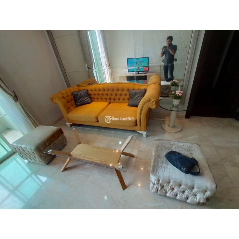 Dijual Cepat Apartemen, Luas 101m2, 2 Bedrooms, Full Furnished, City View, Bellezza Tower Versailles, Grogol Utara, Kebayoran Lama - Jakarta Selatan