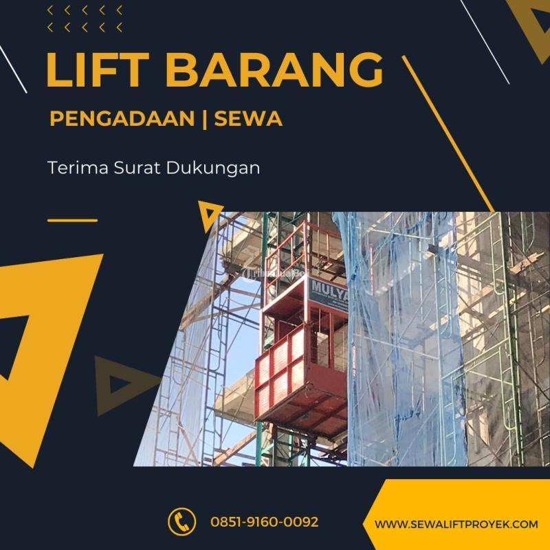 Solusi Efisien untuk Pengangkutan Material  Lift Barang  - Pasuruan