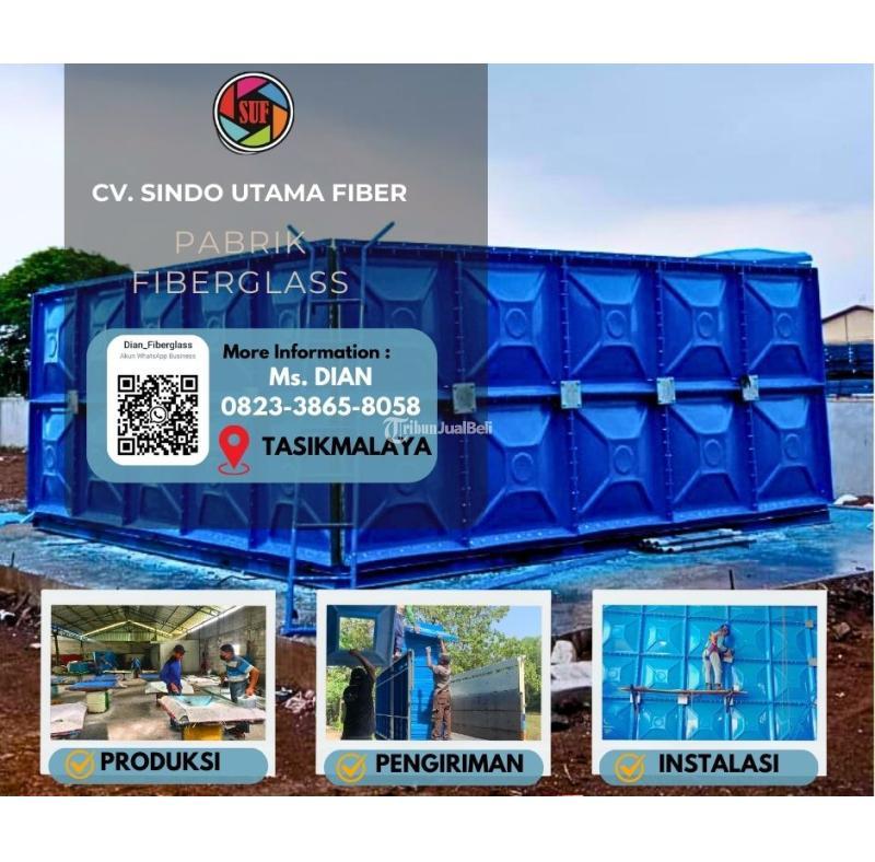 Inovasi Terbaru Tangki Air Fiberglass Terlaris - Tasikmalaya 