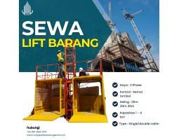Sewa Lift Barang Kapasitas 1 - 4 Ton - Balikpapan 