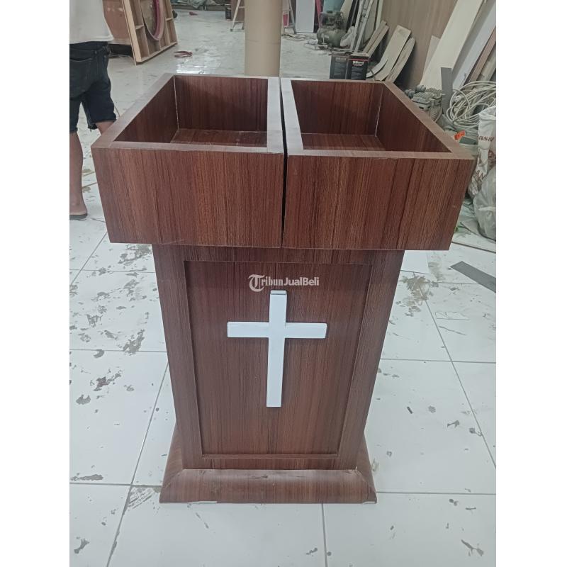 Produsen Mimbar Gereja Custom - Surabaya