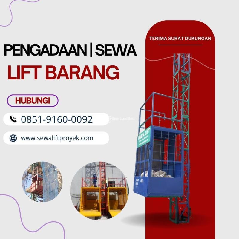Jasa Rental Lift Barang, Solusi Efisien untuk Proyek - Mojokerto