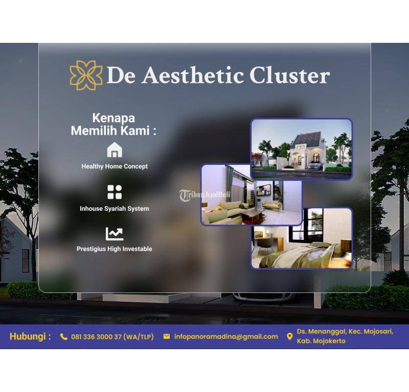 Dijual Rumah Modern 2KT 1KM SHM di De Aesthetic Cluster Mojosari, Lokasi Strategis - Mojokerto