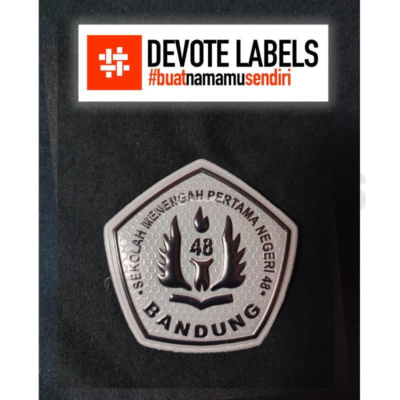 Label Karet Logo TPU 3D Muara Sabak - Tanjung Jabung Timur