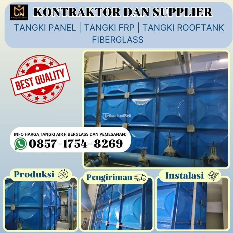 Best Seller  Kontraktor dan Supplier Tangki Panel Fiberglass - Bogor