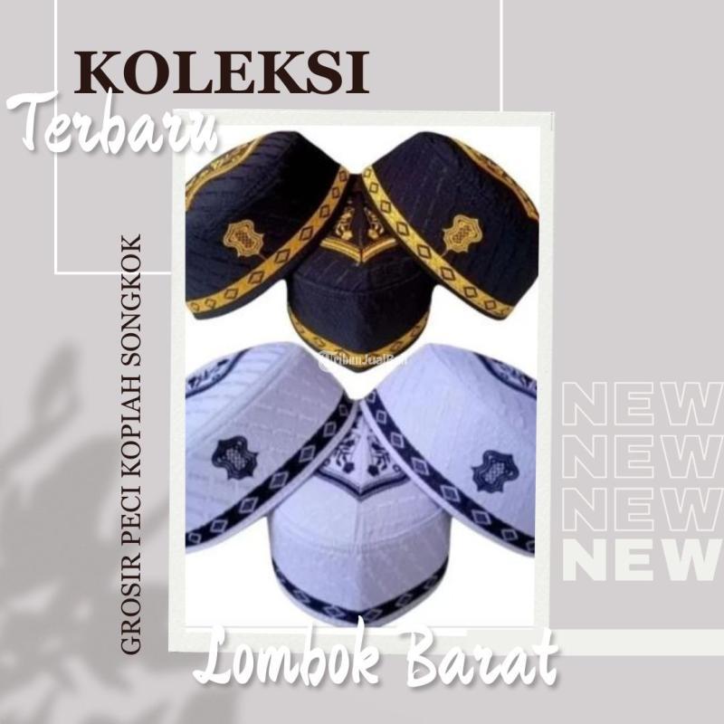 Pusat Grosir Peci Kopiah Songkok Terpercaya Adhompeci - Lombok Barat