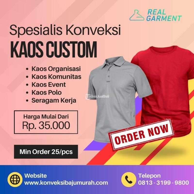 Kaos Polo Bordir Kualitas Terbaik - Sidoarjo 