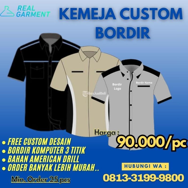 Baju Kemeja Bahan American Drill Murah - Sidoarjo