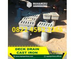 Supllier Deck Drain Cast Iron, Berbagai Ukuran dan Bergaransi - Sulawesi Tengah