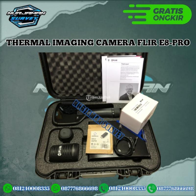 Dijual Thermal Imaging Camera Flir E-8 Pro, Kondisi Baru, Rentang Suhu -20C hingga 550C, Resolusi IR 320 x 240 - Jakarta Barat